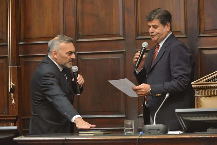Féliz González en MDZ Radio 105.5 FM Foto: Prensa Senado de Mendoza