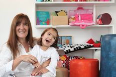 su hija tiene paralisis cerebral y emprendio una marca de juguetes para ayudarla