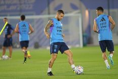 El Papu se tiene fe. Foto: @Argentina El Papu se tiene fe. Foto: @Argentina