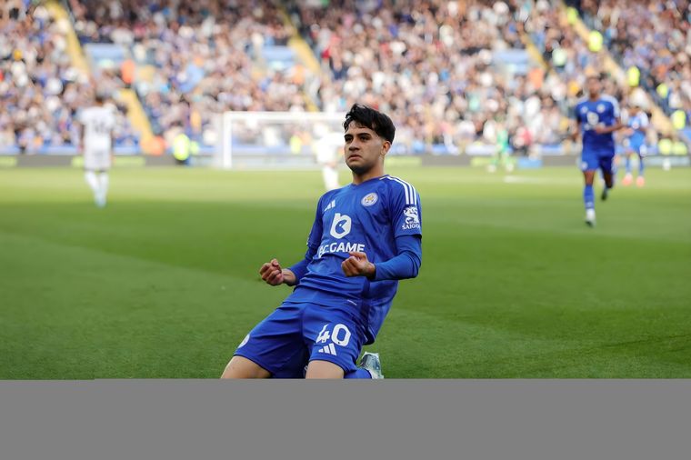 Buonanotte fue una de las figuras en el triunfo del Leicester. Foto: EFE