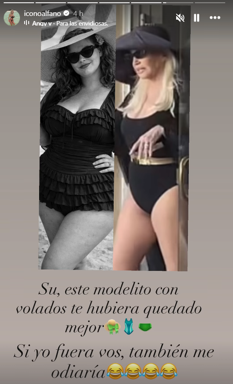 Graciela Alfano contra Susana Giménez. Graciela Alfano contra Susana Giménez.