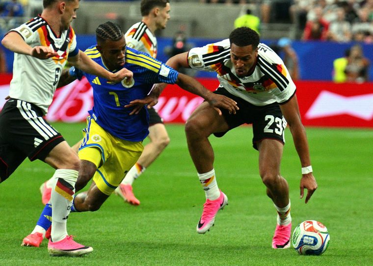 Alemania y Curazao protagonizan un entretenido partido en Houston.&nbsp;
