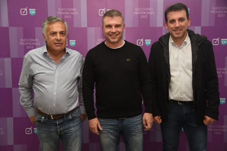 Cornejo presentó a Diego Costarelli como precandidato a intendente Foto: Prensa Cornejo