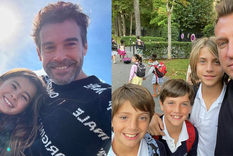 Estalló el Wandagate e involucra a los hijos de Nicolás Cabré y Maxi López. Foto: Instagram @officialmaxilopez, @nicolascabre80