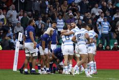 Los Pumas lograron una sufrida y clave victoria. Foto: EFE Los Pumas lograron una sufrida y clave victoria. Foto: EFE