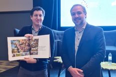 Fernando Peirano junto Matías Stevanato Foto: Prensa Maipú