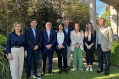 Cumbre de Mauricio Macri con senadores PRO para definir la agenda parlamentaria. Foto: X Cumbre de Mauricio Macri con senadores PRO para definir la agenda parlamentaria. Foto: X