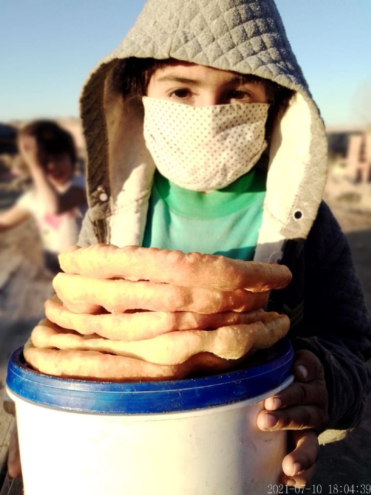 Cientos de niños y niñas viven con hambre en Argentina Foto: Gentileza