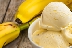 Hacé tu propio helado de banana en casa.