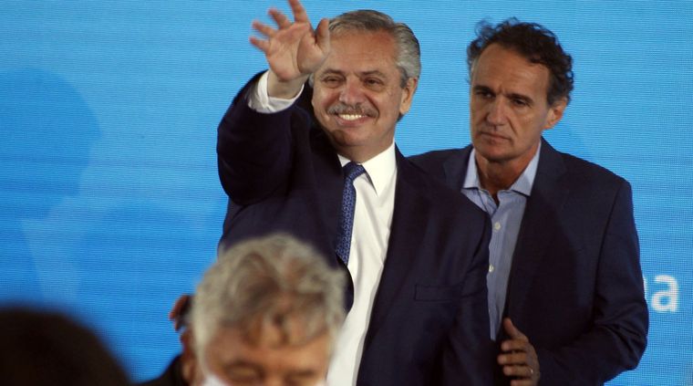 Alberto Fernández celebra un nuevo y gran aliado en la interna con el kirchnerismo. Foto: Télam