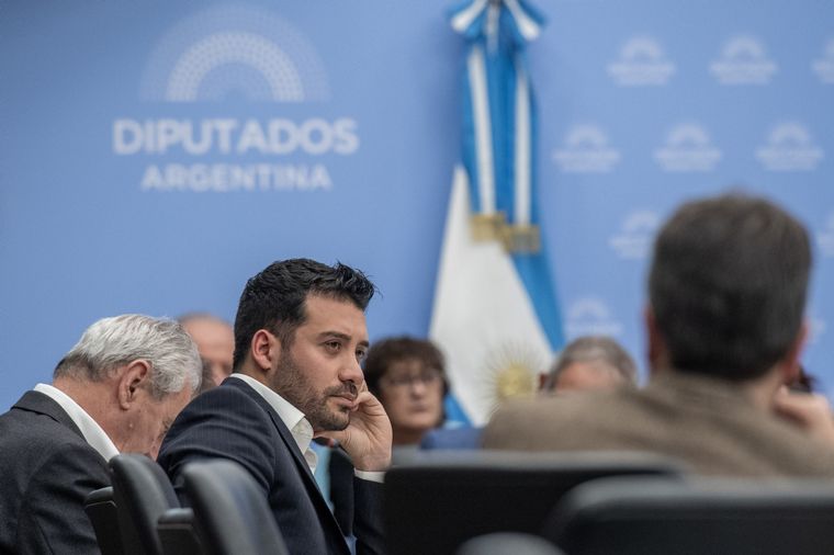 Cacace El diputado Cacace le mandó un mensaje a Milei para que dolarice la economía. Crédito: Télam Foto: Télam