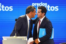 Sergio Massa con Matías Tombolini