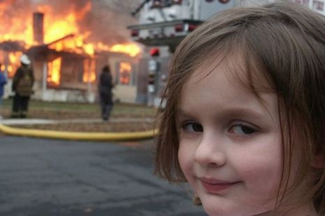 Dave Roth, el padre de Zoë, tomó la foto en 2005. Foto: DAVE ROTH