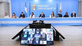 El Consejo del PJ se reunió este jueves por la mañana en la sede de la calle Matheu.