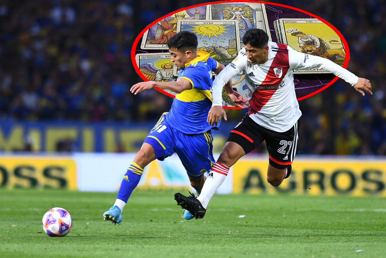 En su cuenta de Twitter, el tarotista predijo al ganador del Superclásico.