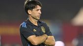 Placente no pudo ocultar su frustración tras la temprana eliminación de Argentina en el Mundial Sub 17. Placente no pudo ocultar su frustración tras la temprana eliminación de Argentina en el Mundial Sub 17.