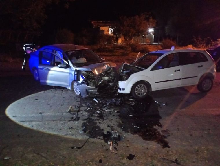 El accidente ocurrió en la Ruta 143 Vieja y calle Reta, Real del Padre Foto: Ministerio de Seguridad