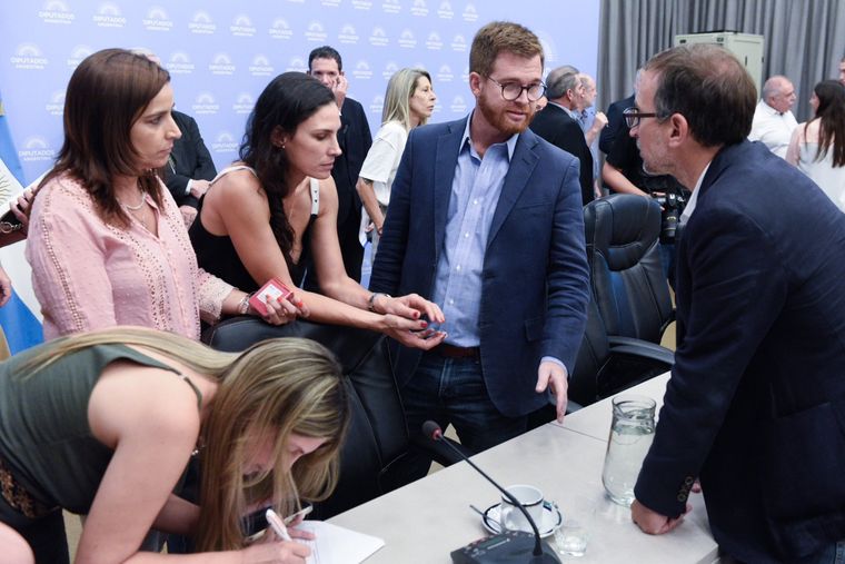 Nicolás Massot fue uno de los que trabajó en las negociaciones de la ley ómnibus. Foto: X: @Nicolas_Massot