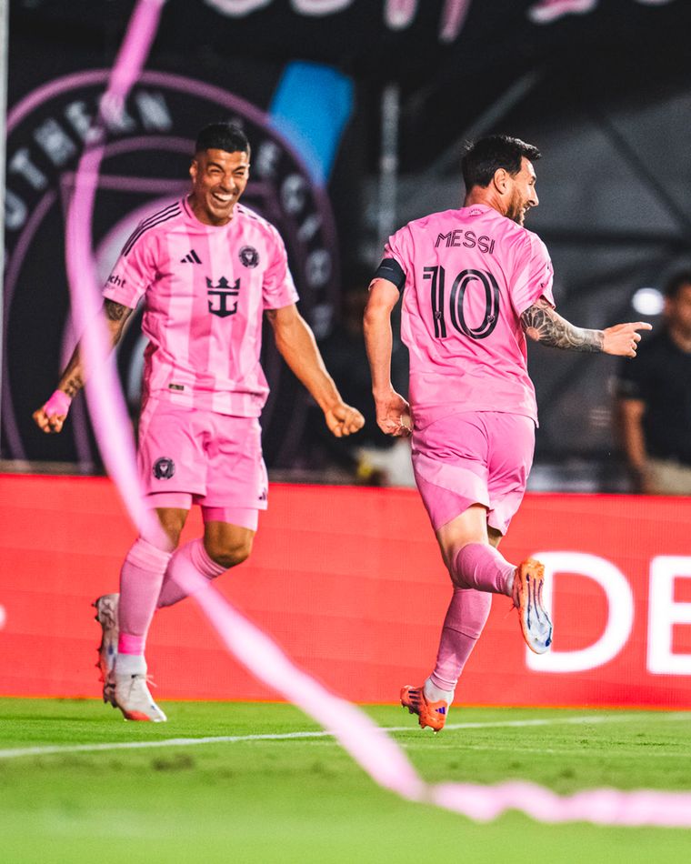 Luis Suárez continuará siendo compañero de Messi en Inter Miami. Luis Suárez continuará siendo compañero de Messi en Inter Miami.