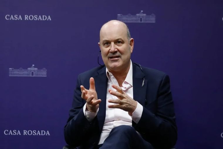 En primera instancia, el ministro se refirió al decreto 462/25 como la reforma de una entidad - INTI - que funcionaba como obstáculo para las industrias.