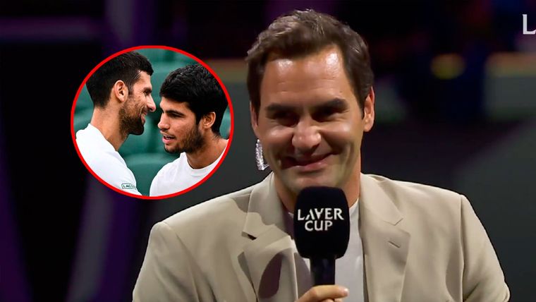 Federer y su deseo para las próximas Laver Cup: ¿una pareja Djokovic-Alcaraz?