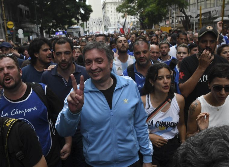 Máximo Kirchner y La Cámpora tensan la cuerda en el peronismo bonaerense Foto: Télam