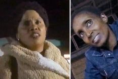 Nyambura (izquierda) y Cheptoo (derecha) explicaron a las investigadoras encubiertas cómo exponían a las niñas a la prostitución en Maai Mahiu.