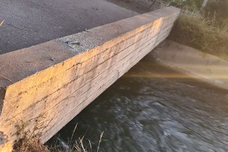 Allí cayó la víctima y se ahogó. Foto: gentileza.