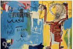 Jean-Michel Basquiat, obra sin título Foto: Gentileza Jean-Michel Basquiat, obra sin título Foto: Gentileza