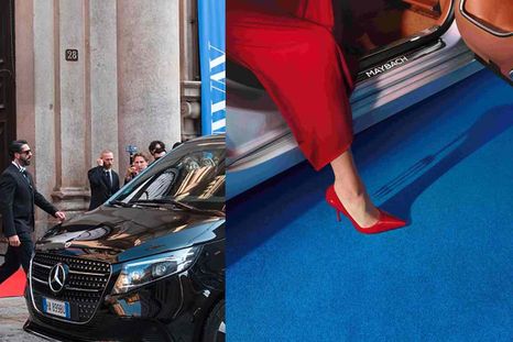 Mercedes-Benz en El diablo se viste a la moda 2 Mercedes-Benz en El diablo se viste a la moda 2