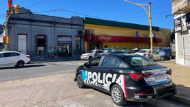 Delicuentes cometieron un cinematográfico robo a un supermercado. Delicuentes cometieron un cinematográfico robo a un supermercado.