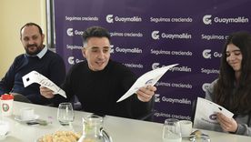 Cristian Arias, junto al intendente de Guaymallén, Marcos Calvente. Cristian Arias, junto al intendente de Guaymallén, Marcos Calvente.