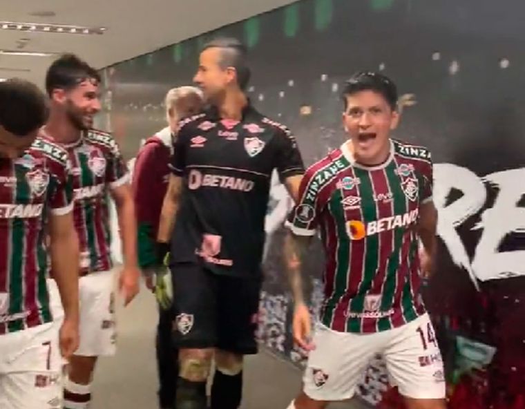 Cano explicó qué dijo en el video que enloqueció a los hinchas de Boca Foto: Fluminense