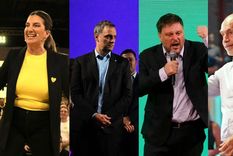 Silvia Lospennati, Manuel Adorni, Leandro Santoro y Horacio Rodríguez Larreta Foto: Noticias Argentinas