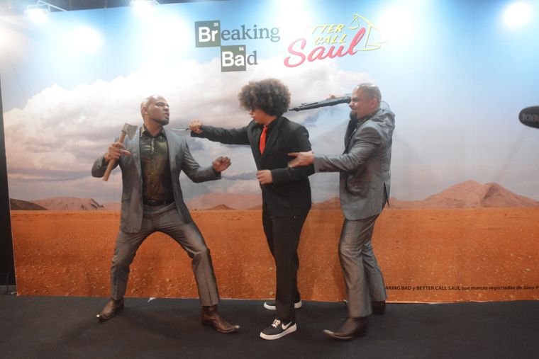 Los hermanos Moncada, actores de Breaking Bad, estarán presente durante los 3 días del Comic-Con Foto: Gentileza prensa ComicCon