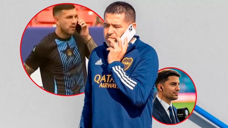 Gastón Edul dio detalles de la charla entre Juan Román Riquelme y Leandro Paredes.