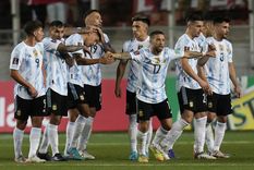 El próximo martes, el equipo de Scaloni enfrenta a Colombia en Córdoba. Foto: Télam