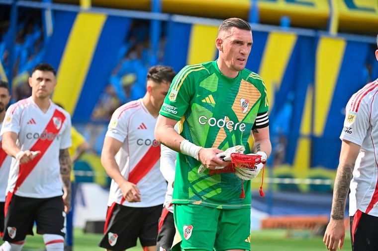 Franco Armani quiere seguir haciendo historia en el arco de River y va por un nuevo récord. Foto: @francoarmani34
