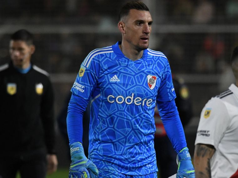 En River ya le buscan reemplazante a Armani. Foto: @RiverPlate