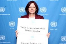 una mendocina contra la homofobia en la onu una mendocina contra la homofobia en la onu