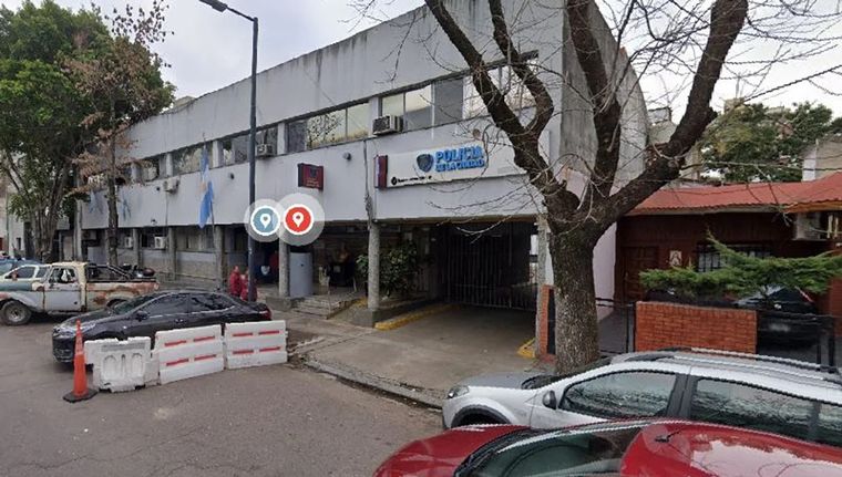 De allí escaparon los presos Foto: NA