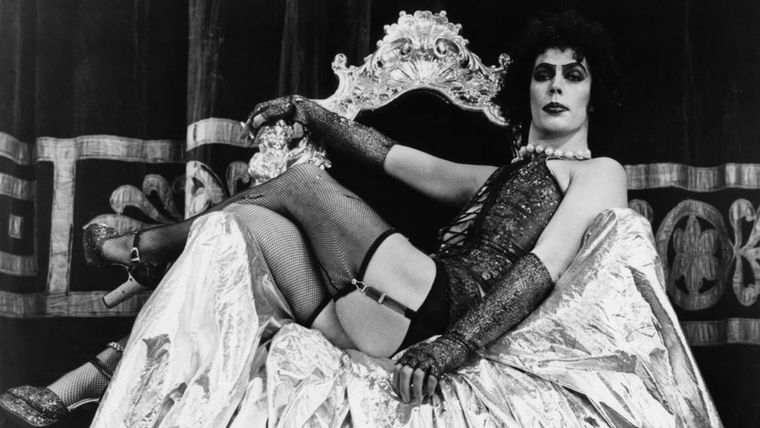 El artista en The Rocky Horror Picture Show.