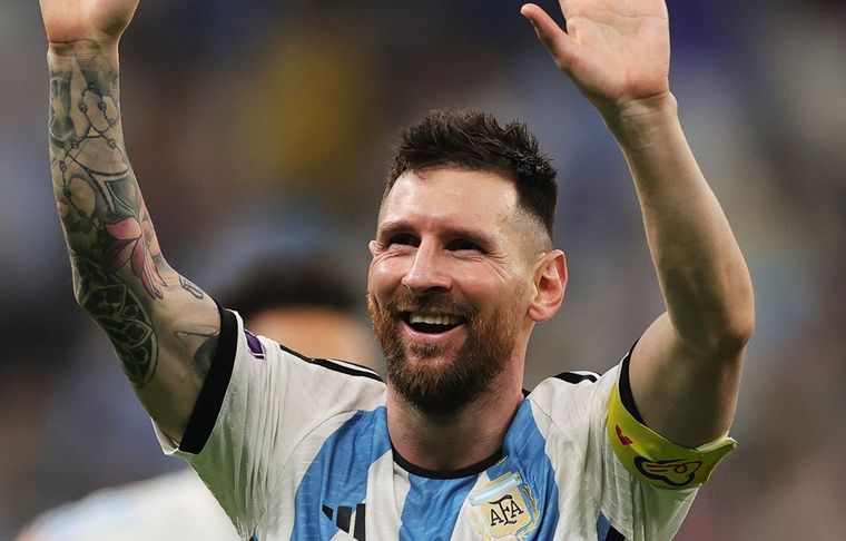Lionel Messi La camiseta de Messi se agotó en todo el mundo. Foto: EFE