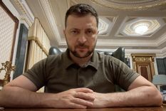 Zelenski no quiere saber nada de conversar con Putin. Foto: DPA