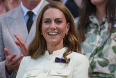 Mirá el look de Kate Middleton para su regreso.