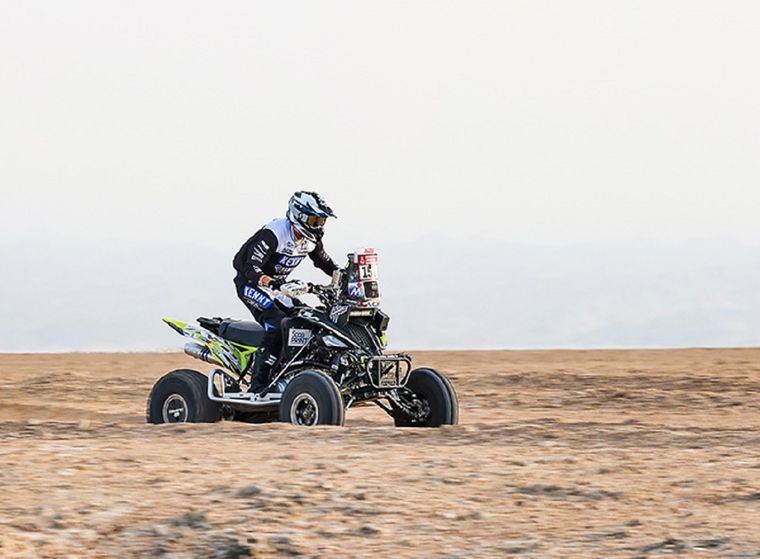 Alex Giroud se quedó con el prólogo. Foto: @dakar