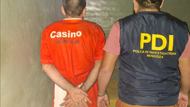 El acusado por el crimen. Foto: Ministerio de Seguridad.