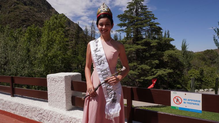 Rocío Molina, virreina de la Vendimia de Las Heras. Rocío Molina, virreina de la Vendimia de Las Heras.