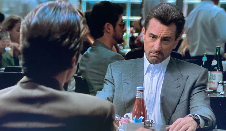 Robert De Niro actuó en la película Heat en el año 1995. Foto: Warner Bros.