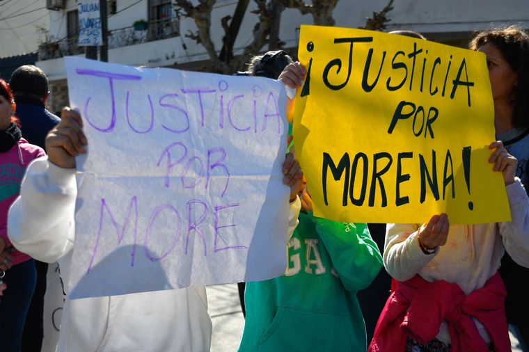 El crimen de Morena conmociona al país Foto: Télam